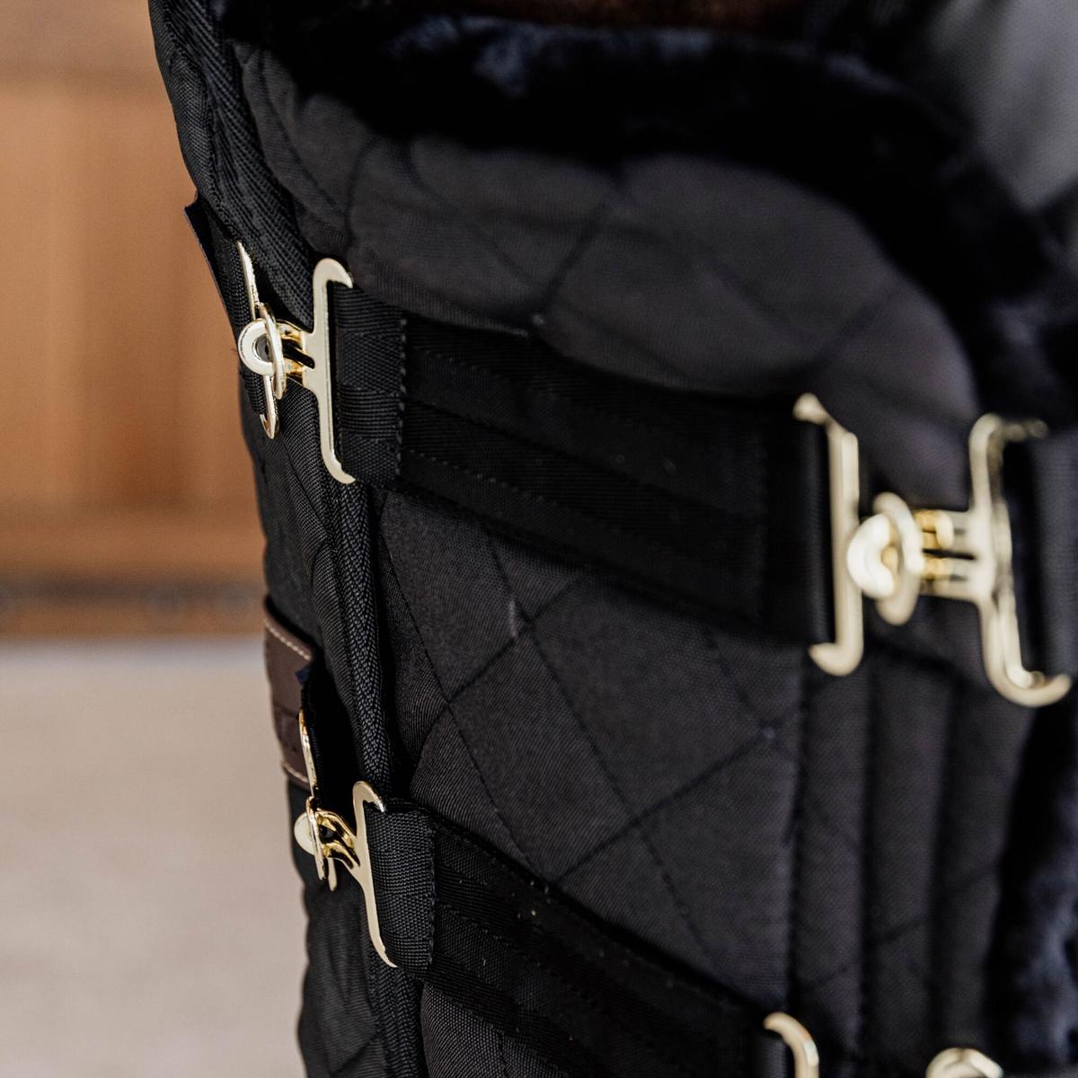 Kentucky Horsewear Quilted Chest Expander Vegan Sheepskin