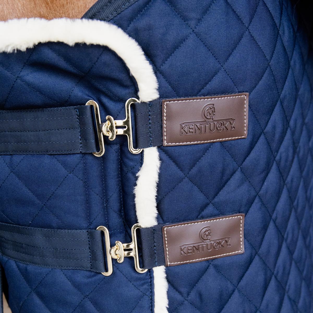 Kentucky Horsewear Quilted Chest Expander Vegan Sheepskin
