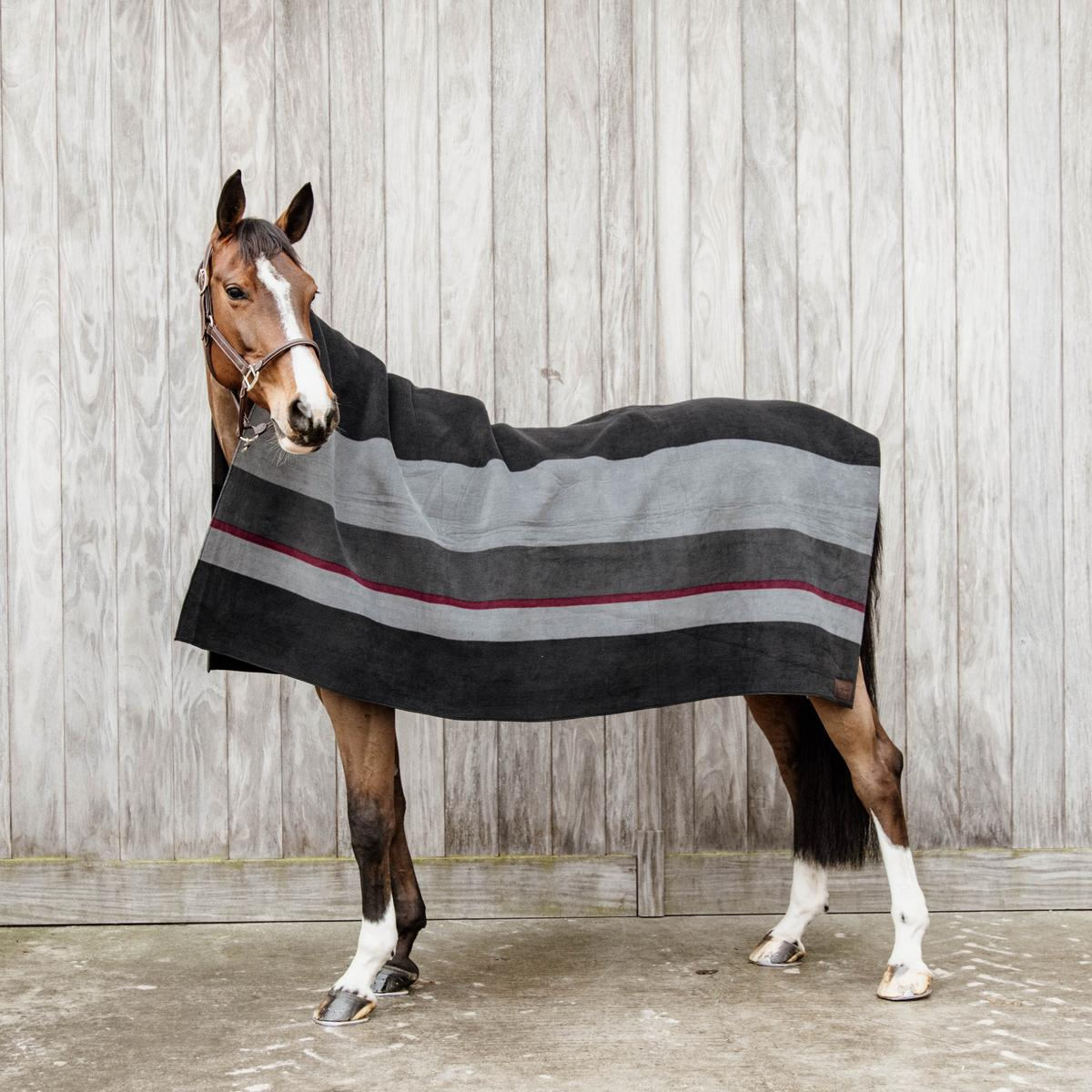 Kentucky Horsewear Heavy Fleece Rug Square Stripes