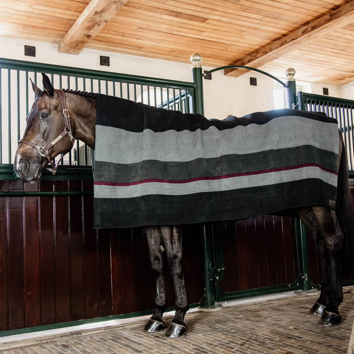 Kentucky Horsewear Heavy Fleece Rug Square Stripes