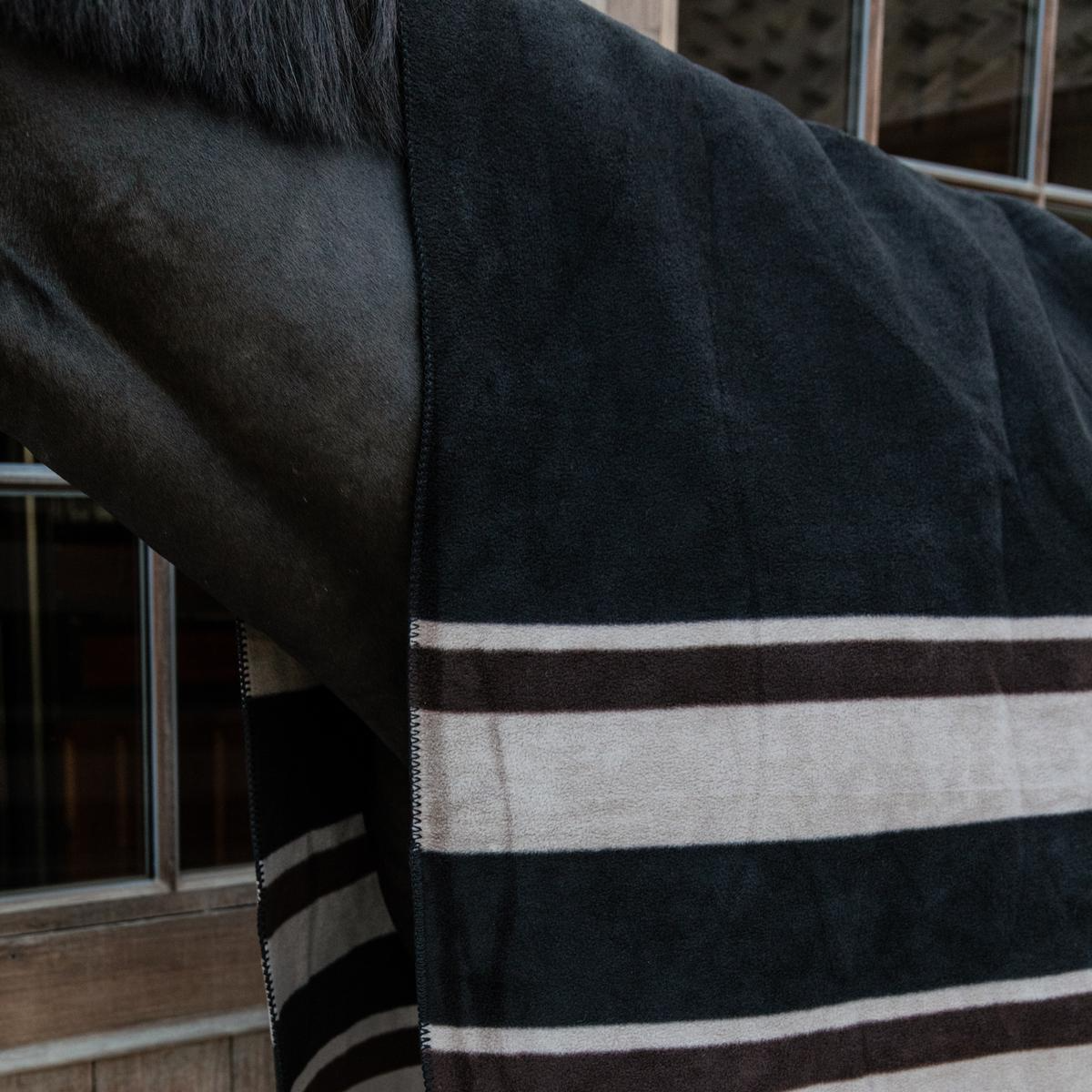 Kentucky Horsewear Heavy Fleece Rug Square Stripes