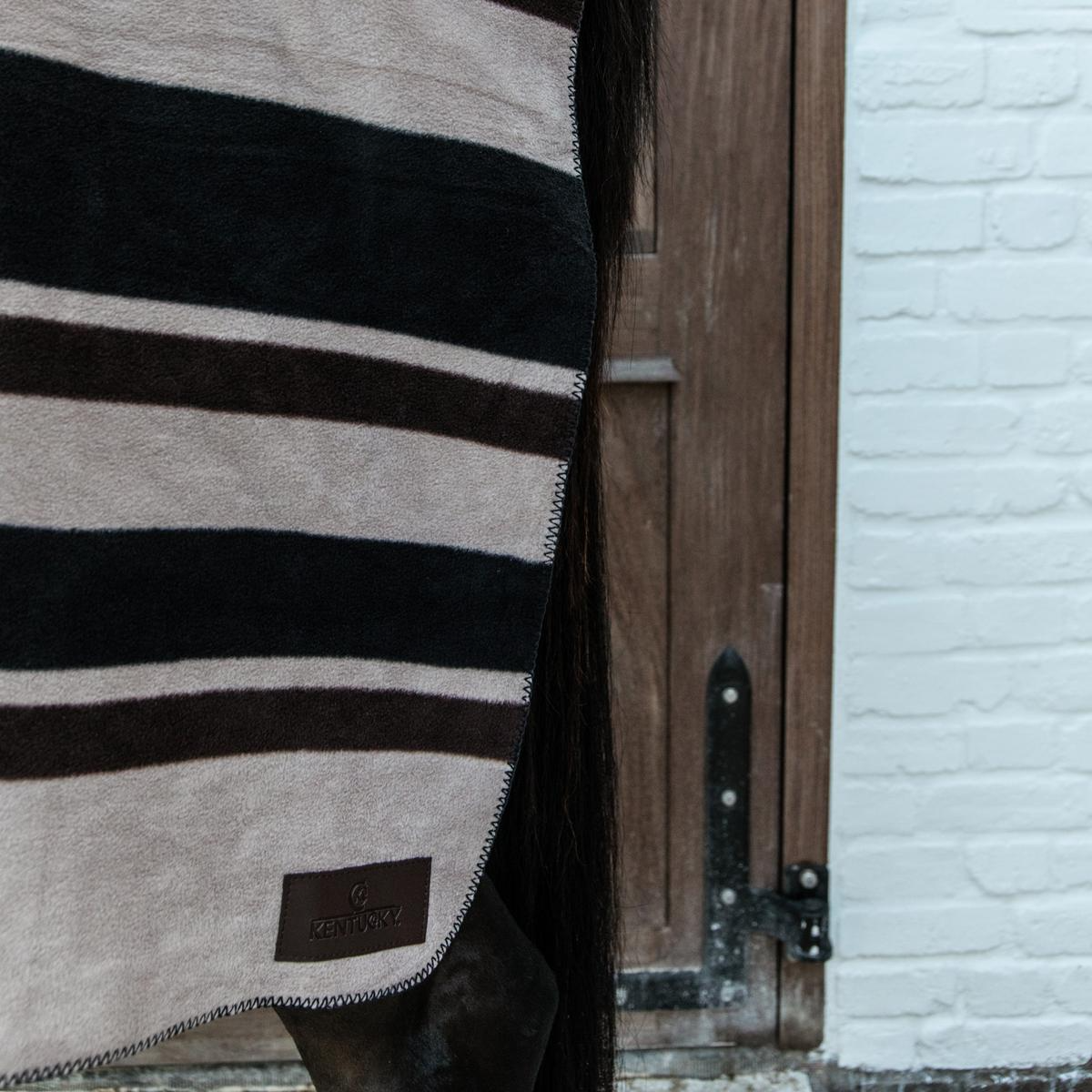 Kentucky Horsewear Heavy Fleece Rug Square Stripes