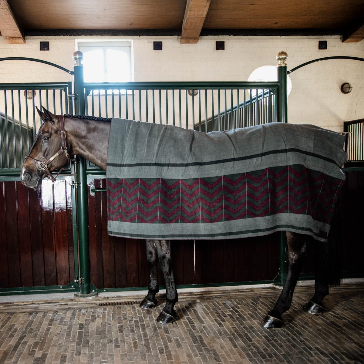 Kentucky Horsewear Heavy Fleece Rug Square Fishbone