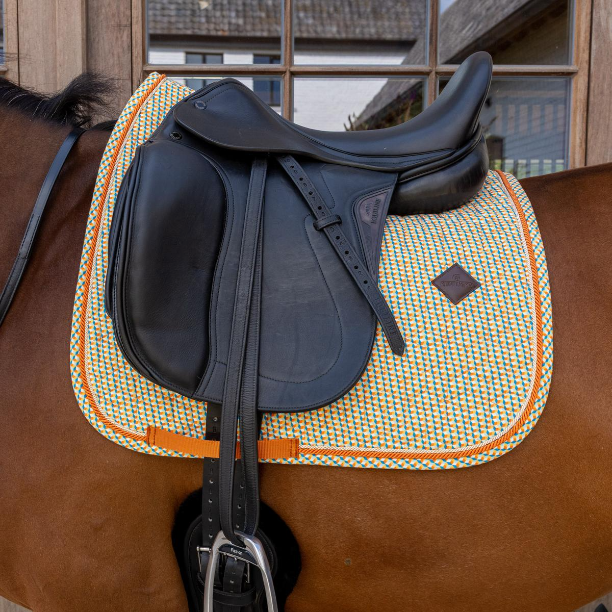 Kentucky Horsewear Saddle Pad Velvet Printing Dressage