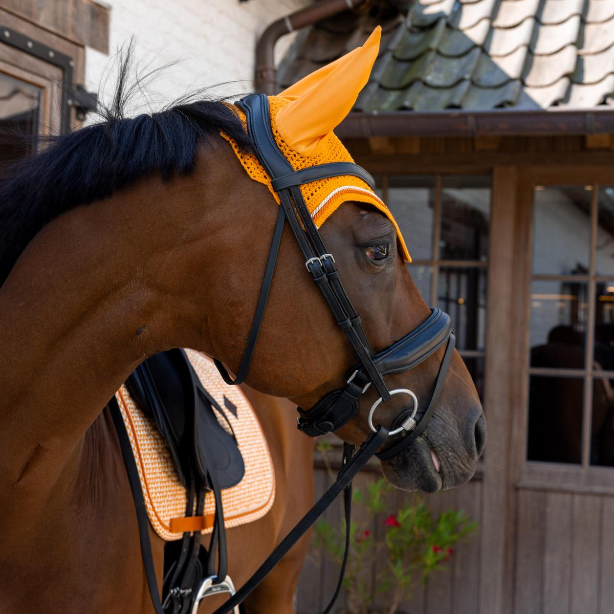 Kentucky Horsewear Fly Veil Wellington Velvet Printing