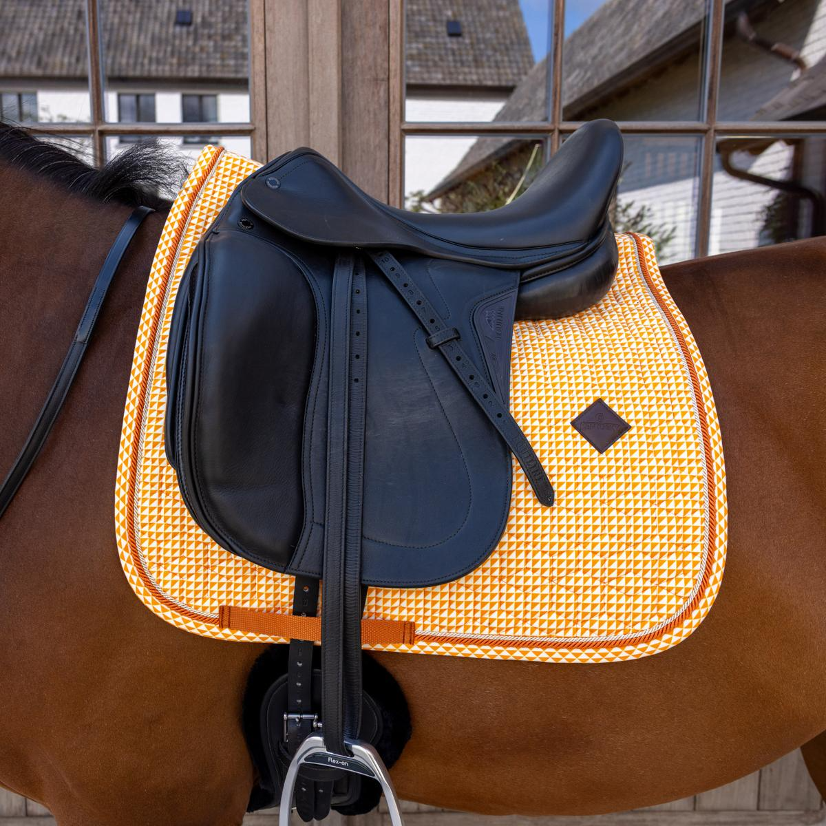 Kentucky Horsewear Saddle Pad Velvet Printing Dressage