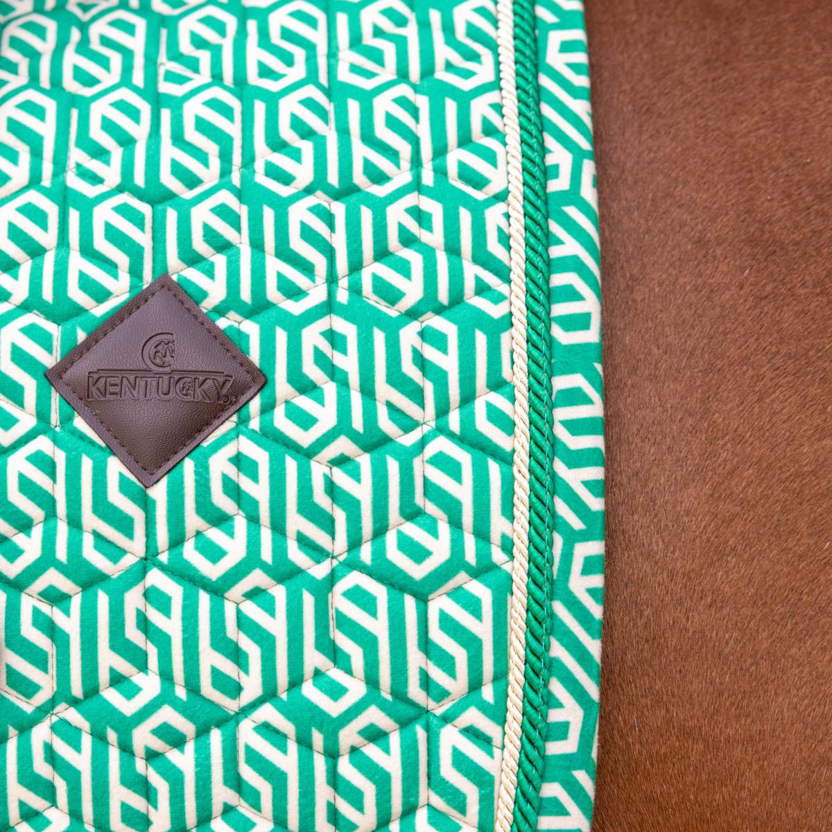 Kentucky Horsewear Saddle Pad Velvet Printing Dressage