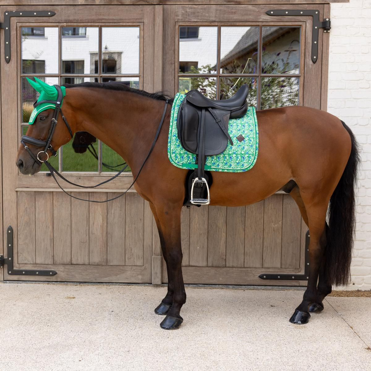 Kentucky Horsewear Saddle Pad Velvet Printing Dressage