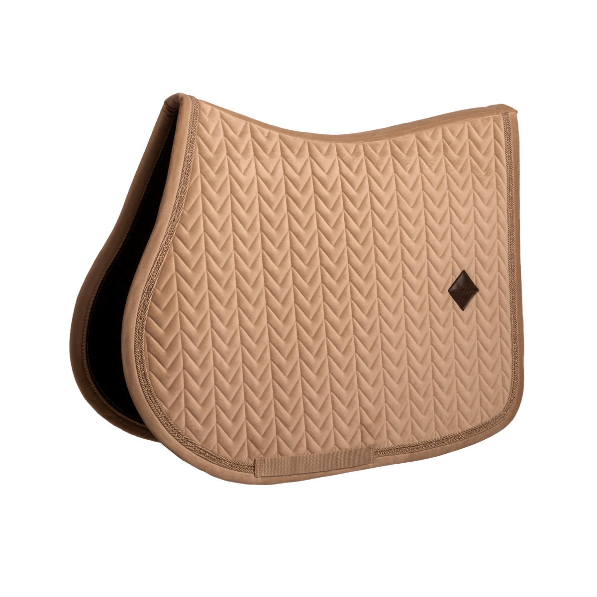 Kentucky Horsewear Saddle Pad Velvet Mini Pearls Jumping