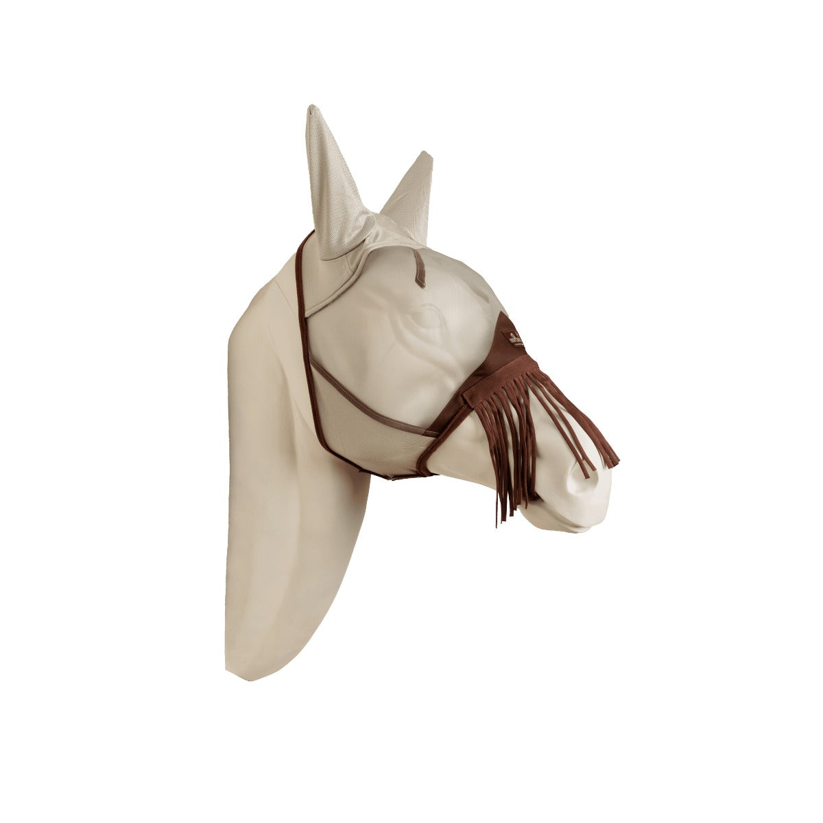 Kentucky Horsewear Fly mask classic with ears & nose tassels