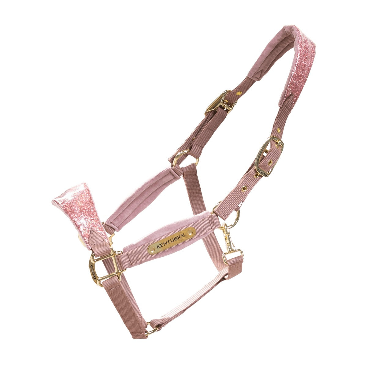 Kentucky Horsewear Velvet Halter Unicorn Glitter