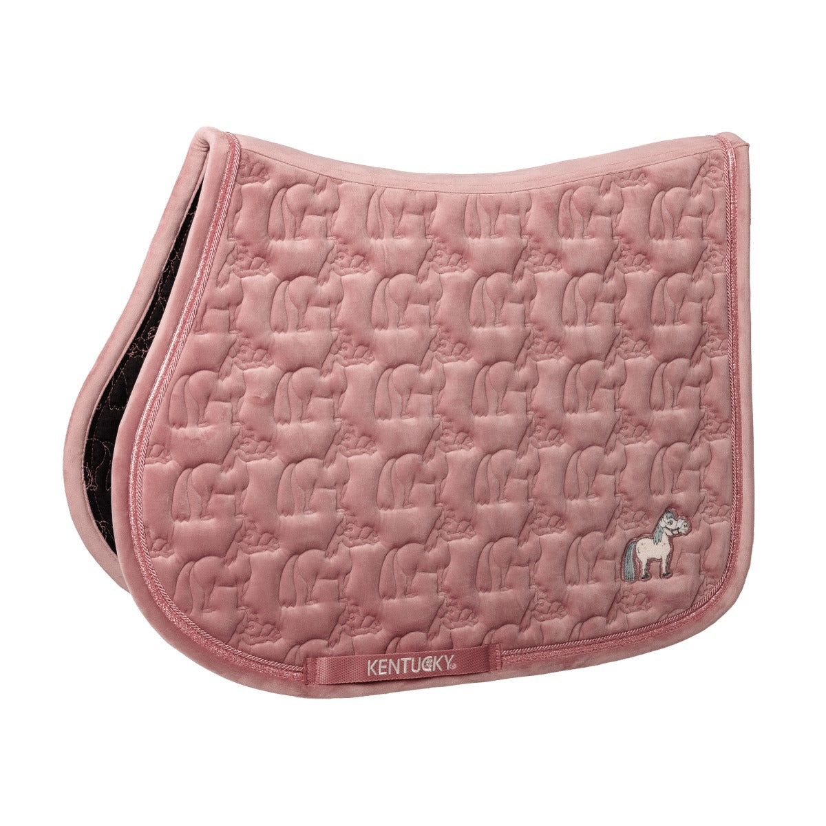 Kentucky Horsewear Saddle Pad Velvet Sammy Show Jumping