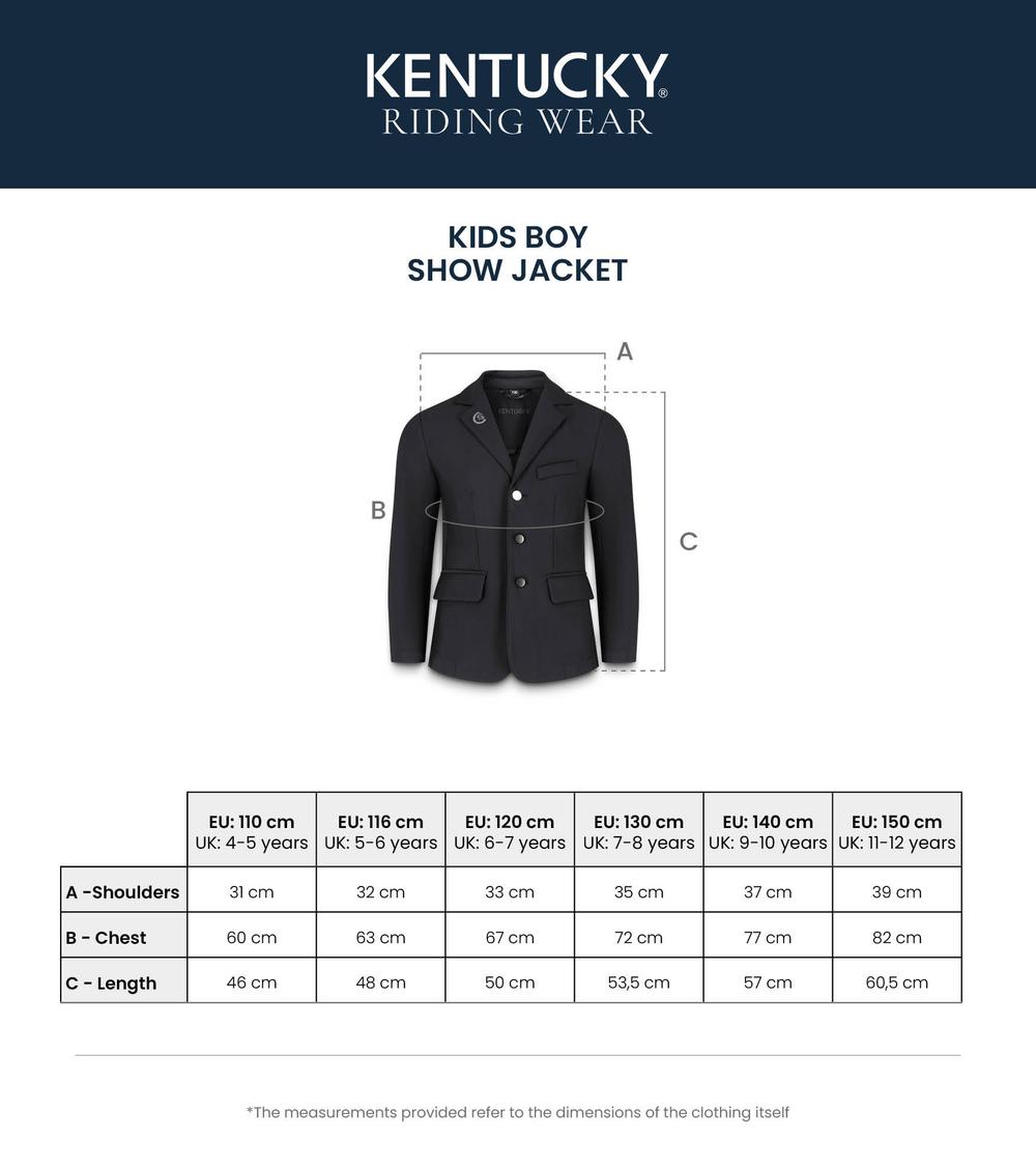 Kentucky Horsewear Boy Show Jacket Lyon Kids