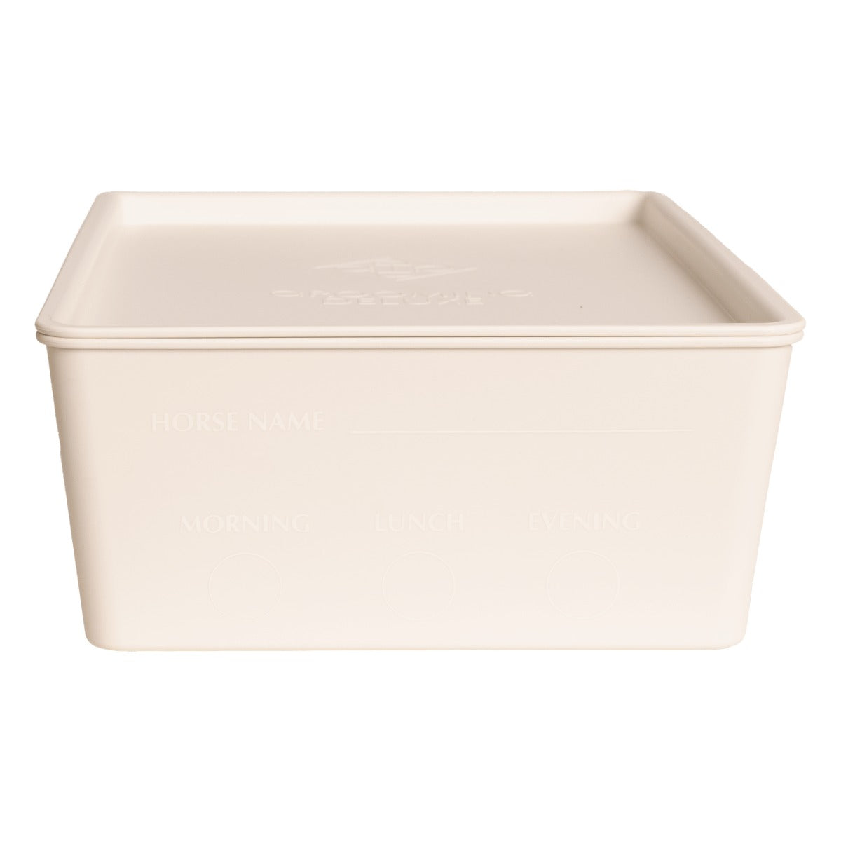 Grooming Deluxe Horsefeed Box with Lid