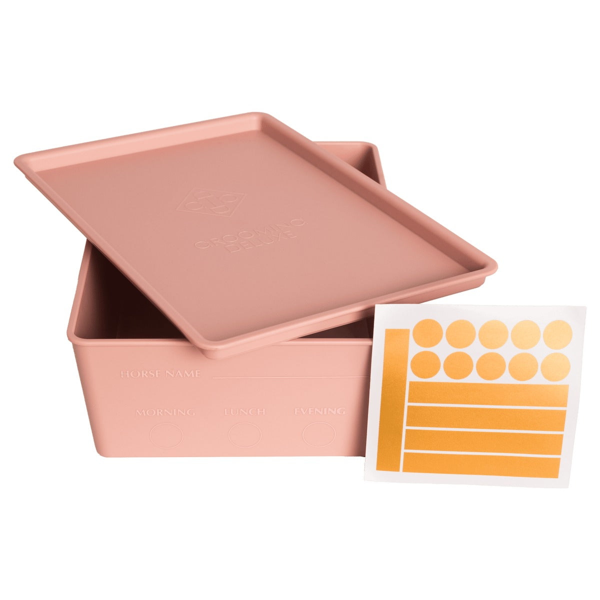 Grooming Deluxe Horsefeed Box with Lid