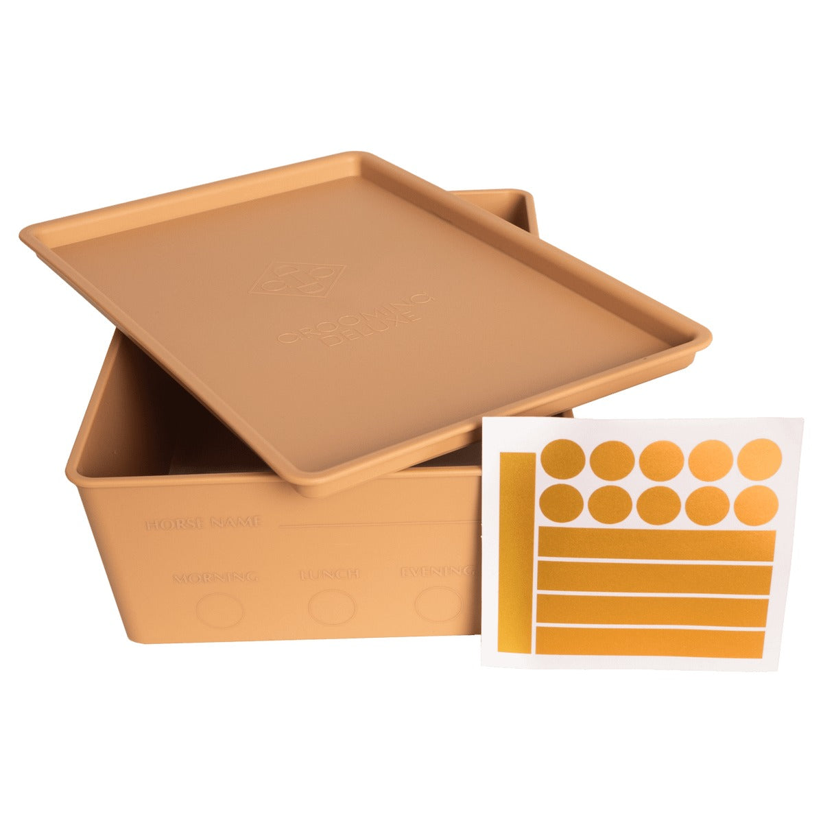 Grooming Deluxe Horsefeed Box with Lid