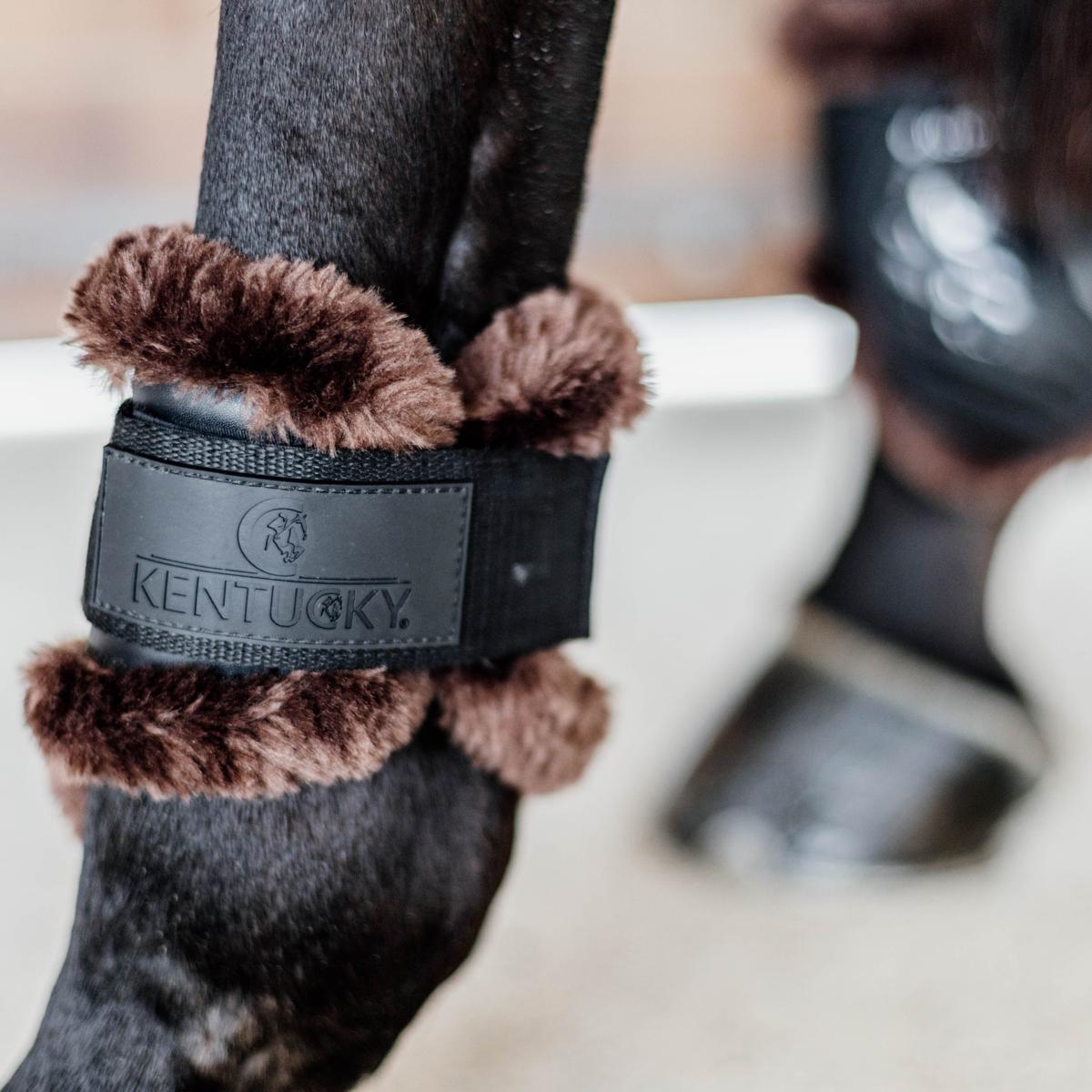 Kentucky Horsewear Vegan Sheepskin Young Horse Fetlock Boots
