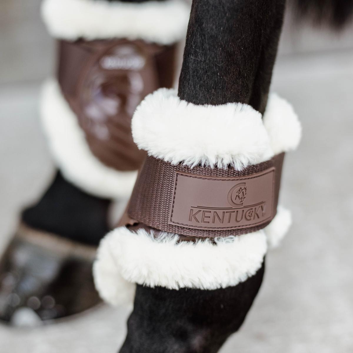 Kentucky Horsewear Vegan Sheepskin Young Horse Fetlock Boots