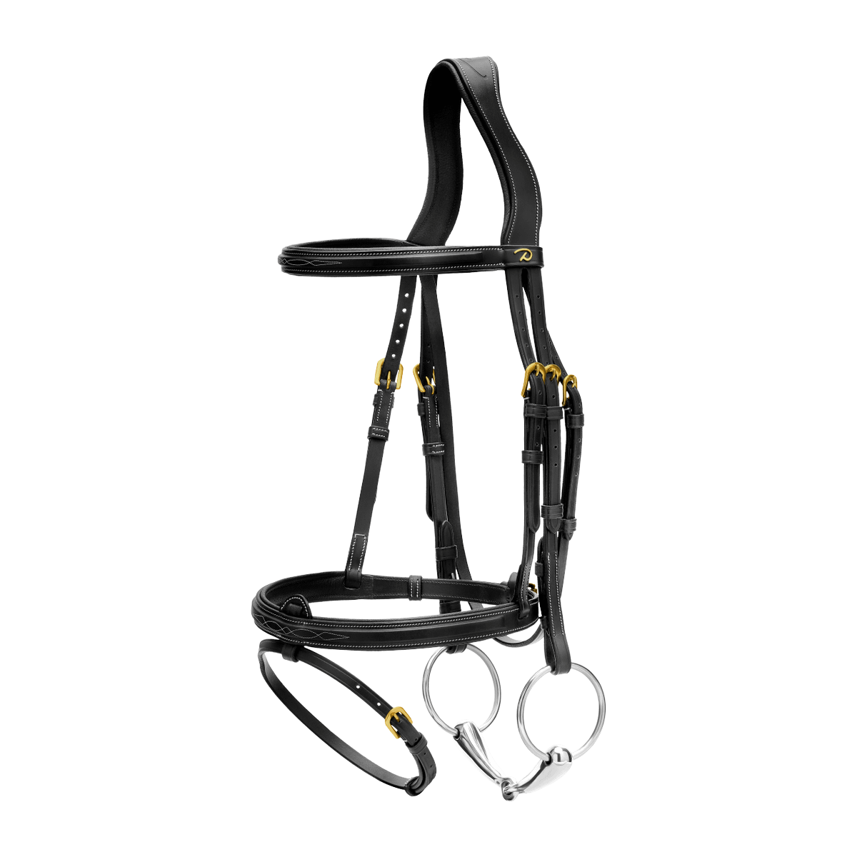 Dy'on D Collection Flash Noseband With Removable Attachment Bridle