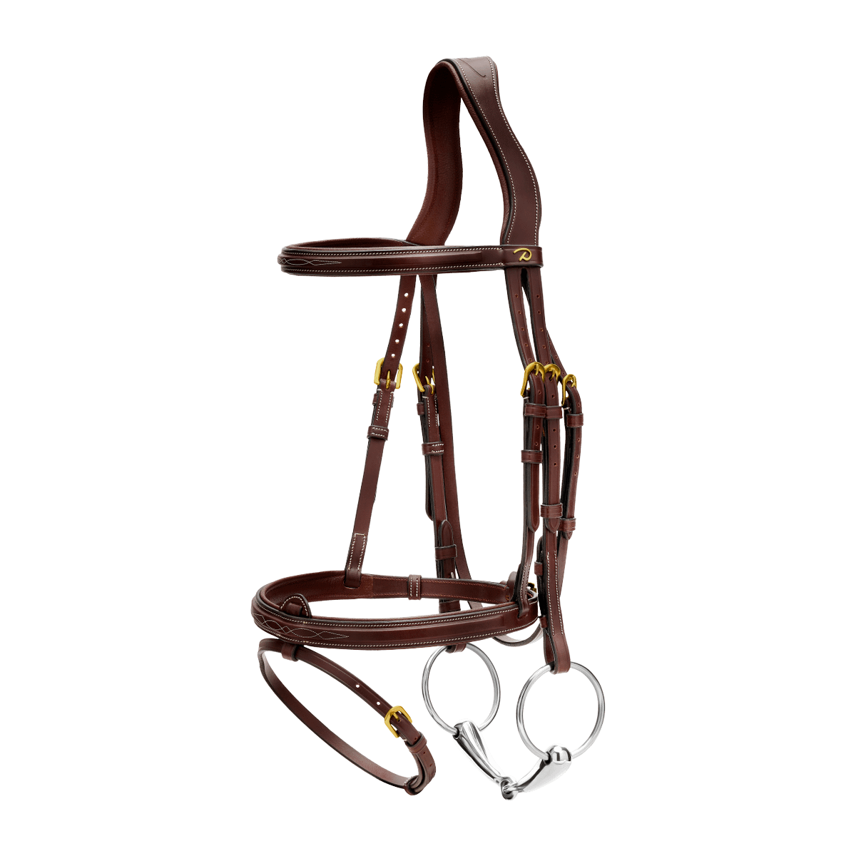 Dy'on D Collection Flash Noseband With Removable Attachment Bridle