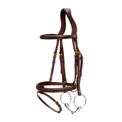 Dy'on D Collection Flash Noseband With Removable Attachment Bridle