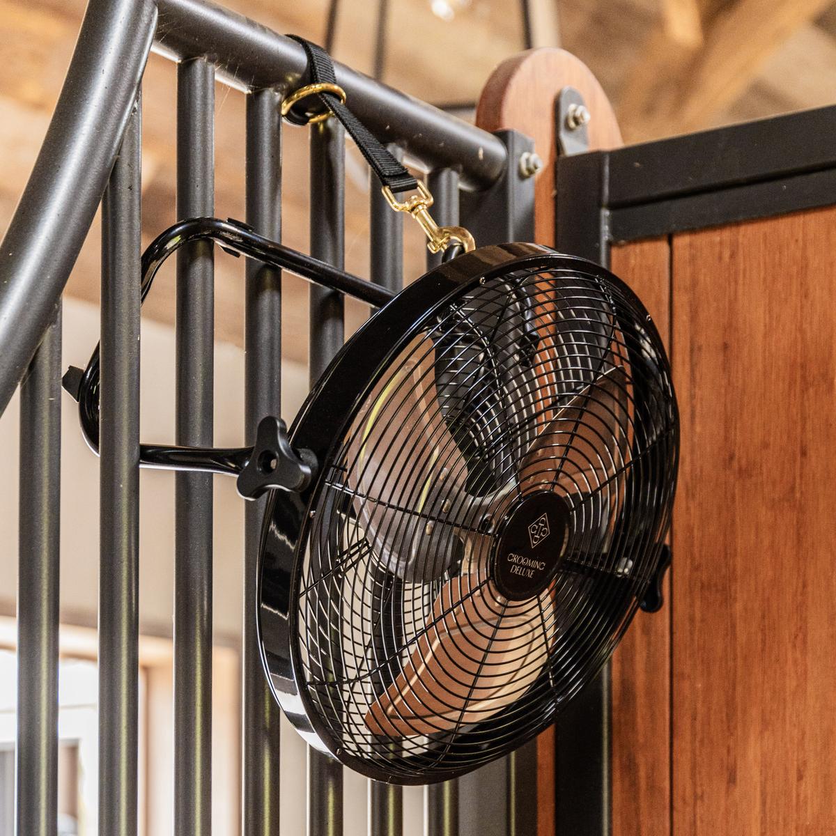 Grooming Deluxe Wireless Fan with Battery & Charger