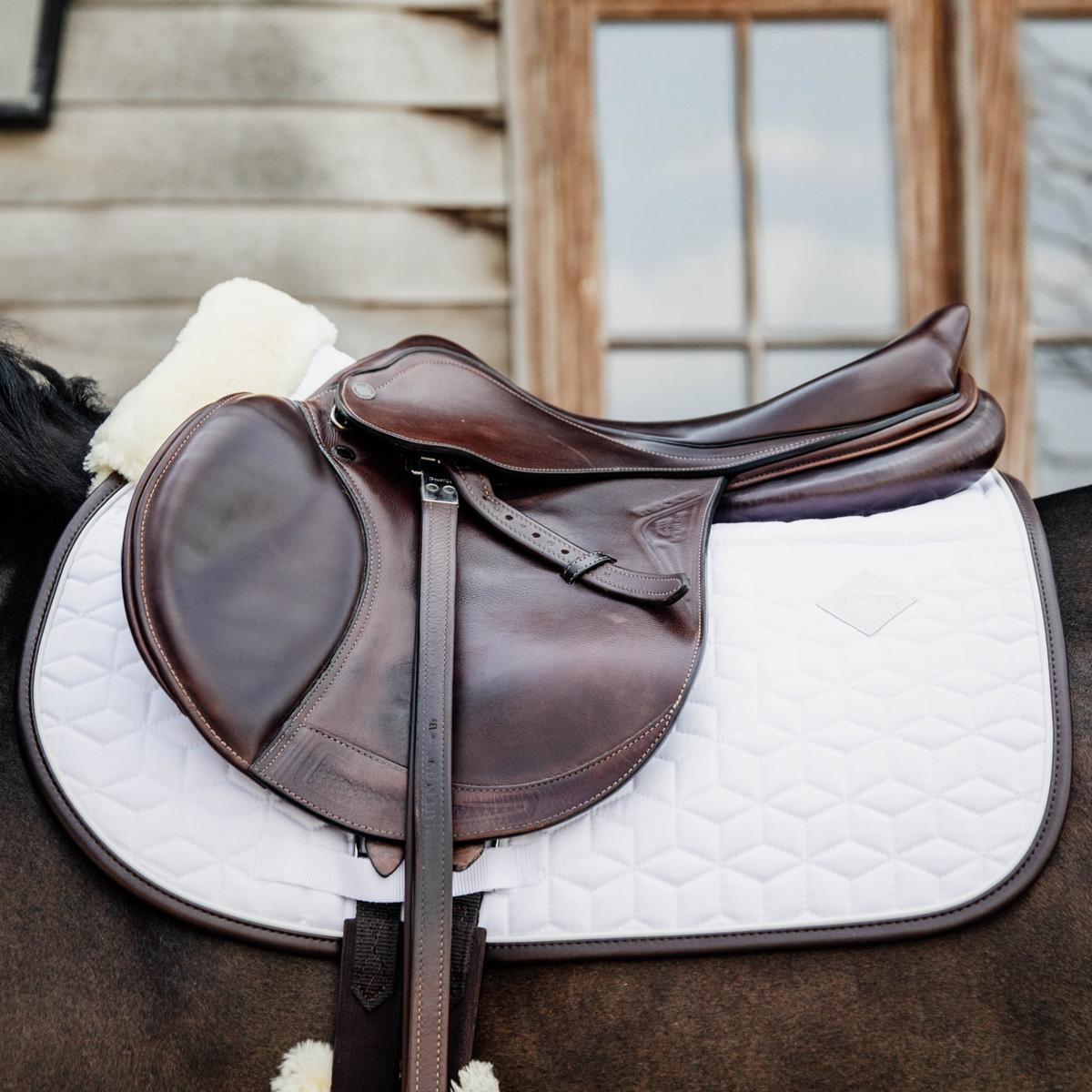 Kentucky Horsewear Skin Friendly Saddle Pad Jumping Star Quilting