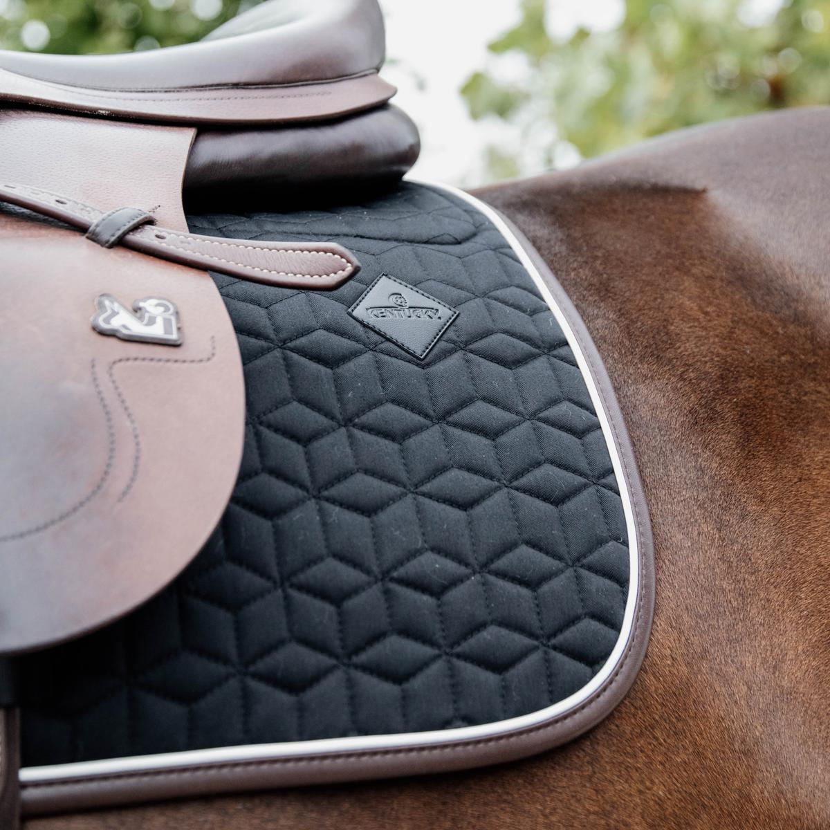 Kentucky Horsewear Skin Friendly Saddle Pad Jumping Star Quilting
