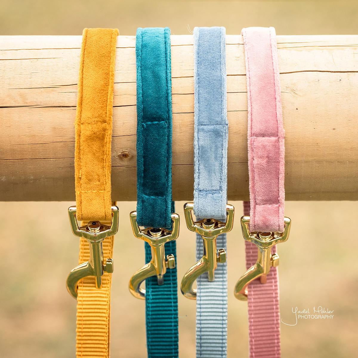 Kentucky Horsewear Dog Leash Velvet 120 cm