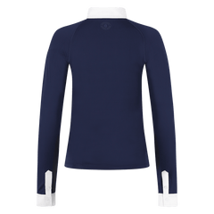 Kentucky Horsewear Show Shirt Women Classic with Glitter Zipper Long Sleeve