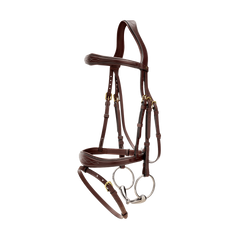 Dy’on D Collection Anatomic Flash Noseband Bridle