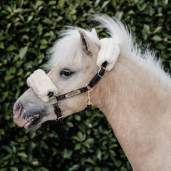 Kentucky Horsewear Leather Halter Sheepskin
