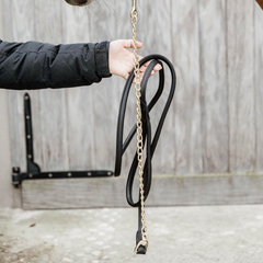 Kentucky Horsewear Leather Chain Lead