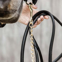 Kentucky Horsewear Leather Chain Lead