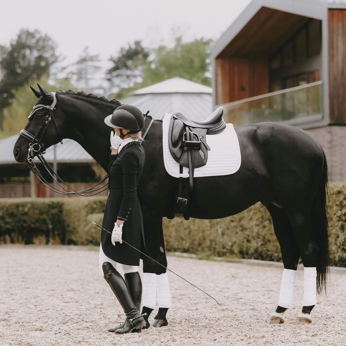 Kentucky Horsewear Saddle Pad Pearls Dressage