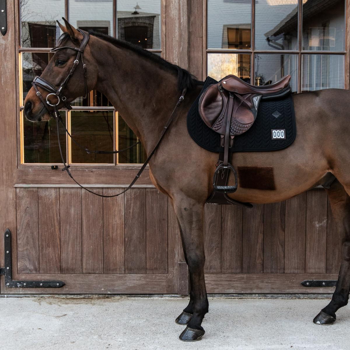 Kentucky Horsewear Saddle Pad Fishbone Competition Jumping