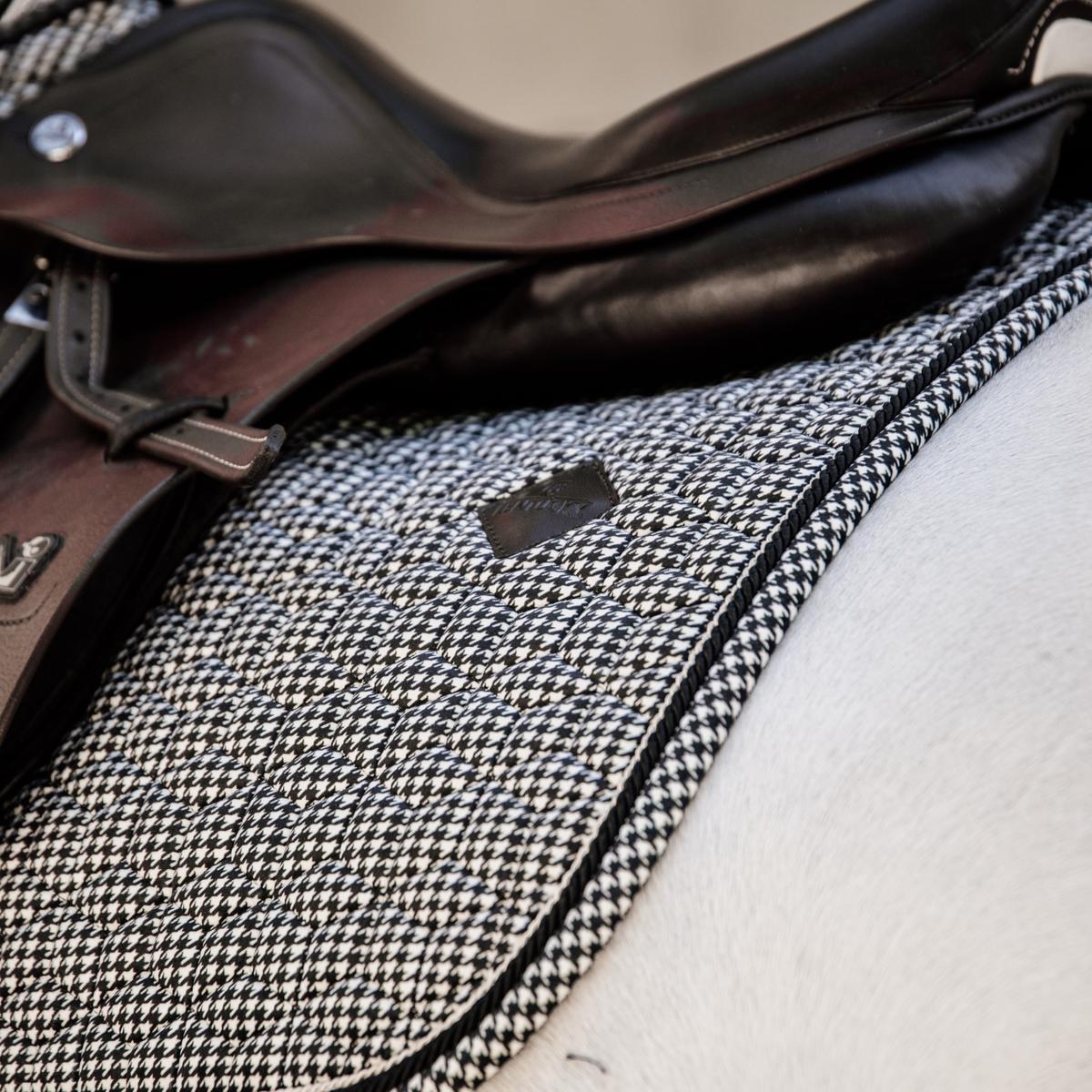 Kentucky Horsewear Saddle Pad Pied De Poule Jumping
