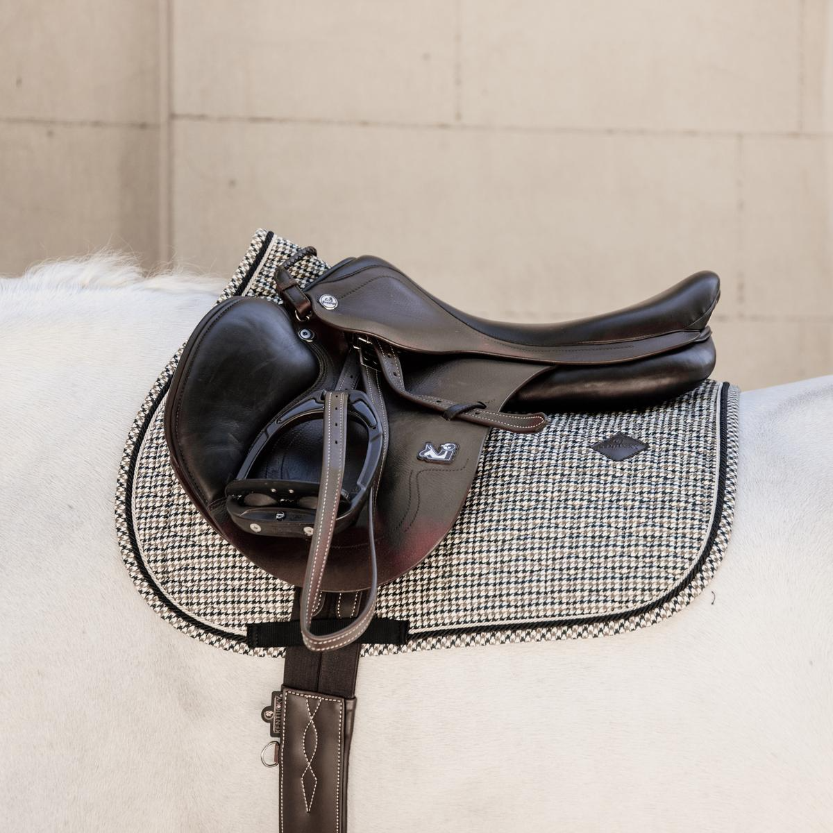 Kentucky Horsewear Saddle Pad Pied De Poule Jumping