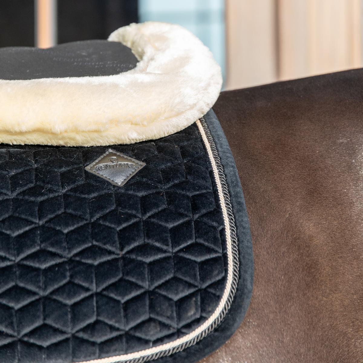 Kentucky Horsewear Half Pad Impact Equalizer Sheepskin