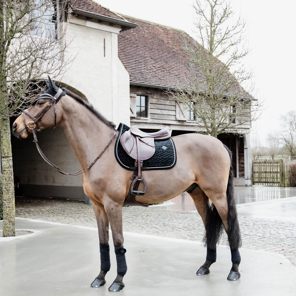 Kentucky Horsewear Saddle Pad Basic Velvet Jumping