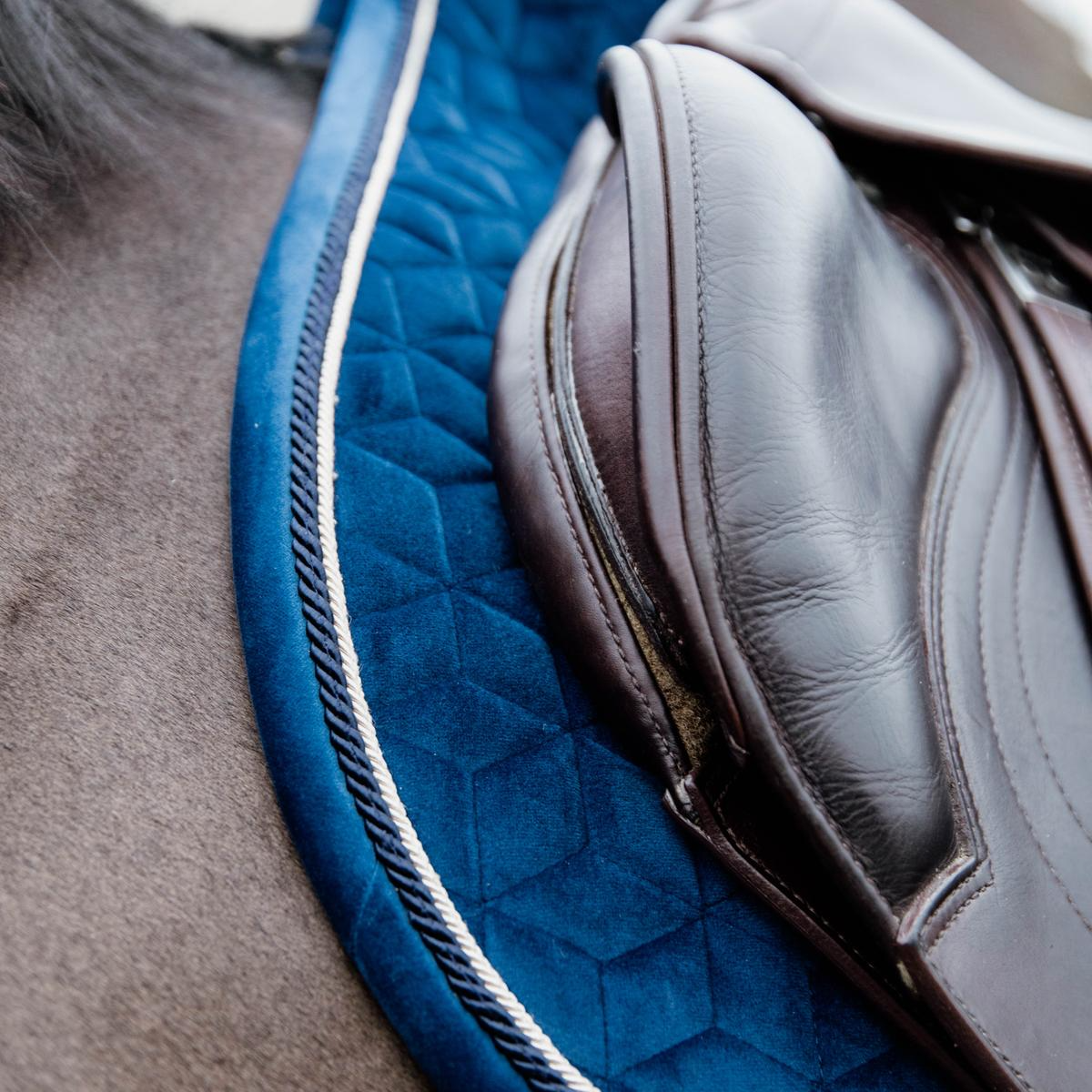 Kentucky Horsewear Saddle Pad Basic Velvet Jumping