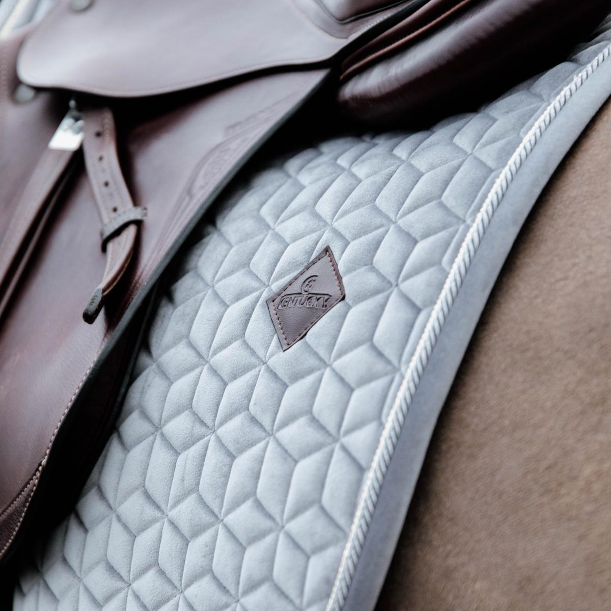 Kentucky Horsewear Saddle Pad Basic Velvet Jumping