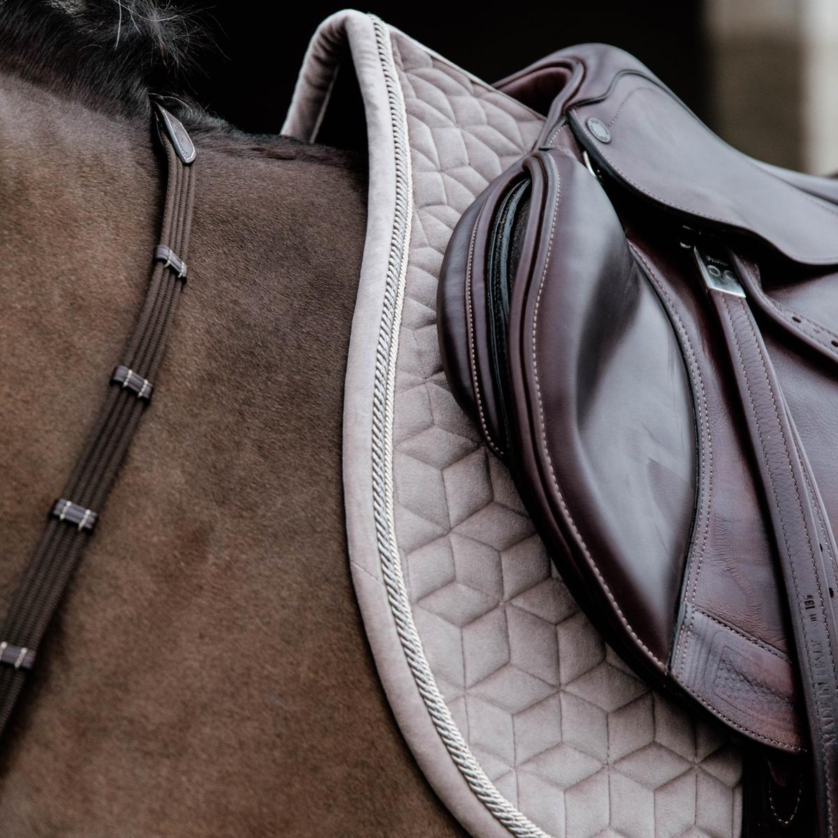 Kentucky Horsewear Saddle Pad Basic Velvet Jumping