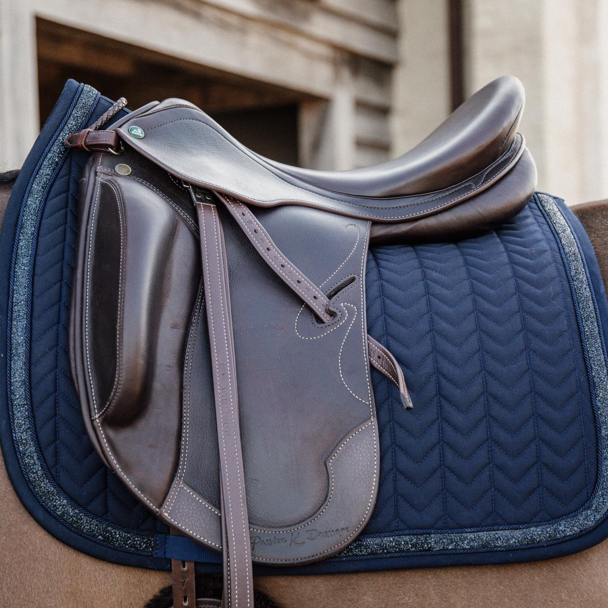 Kentucky Horsewear Saddle Pad Glitter Stone Dressage