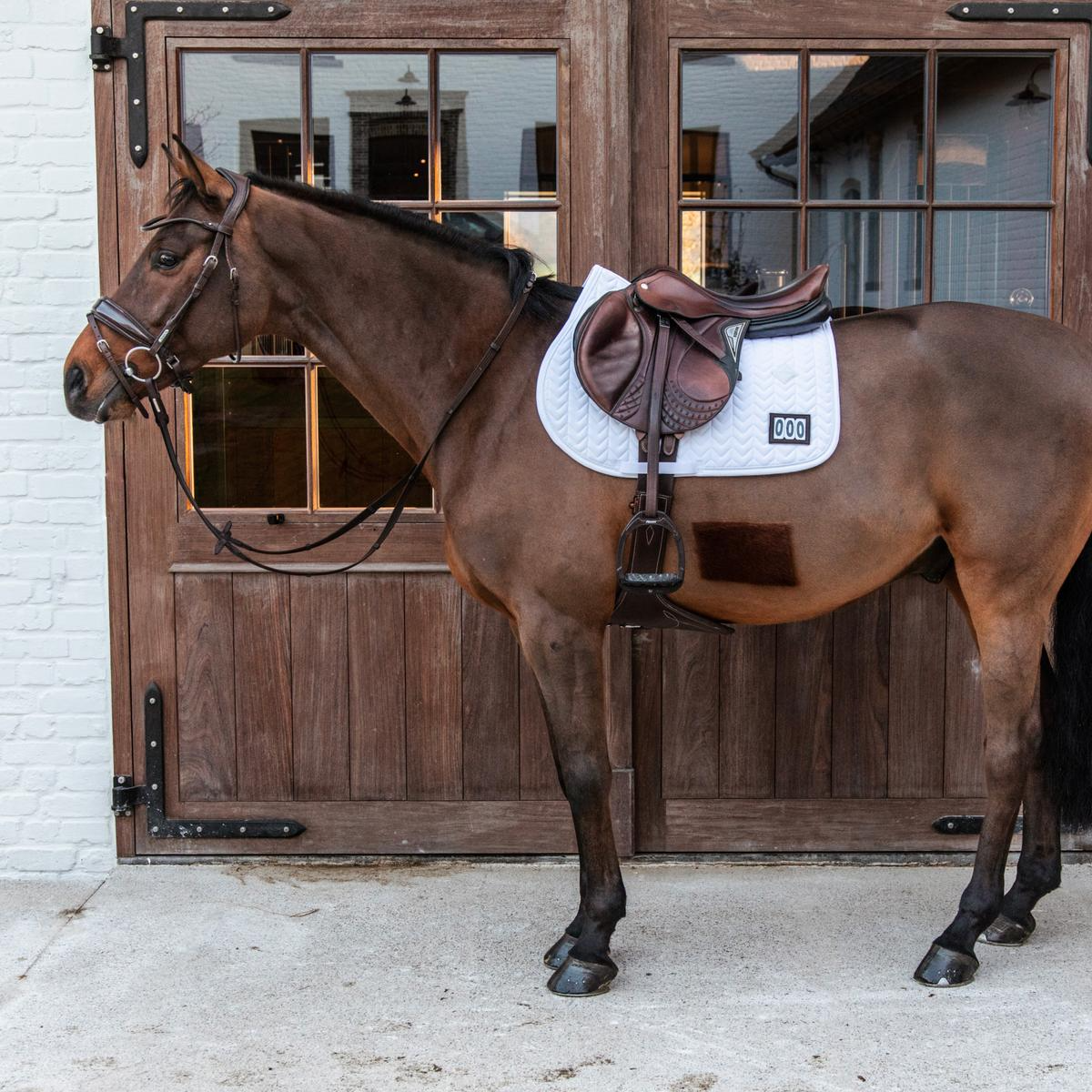 Kentucky Horsewear Saddle Pad Fishbone Competition Jumping