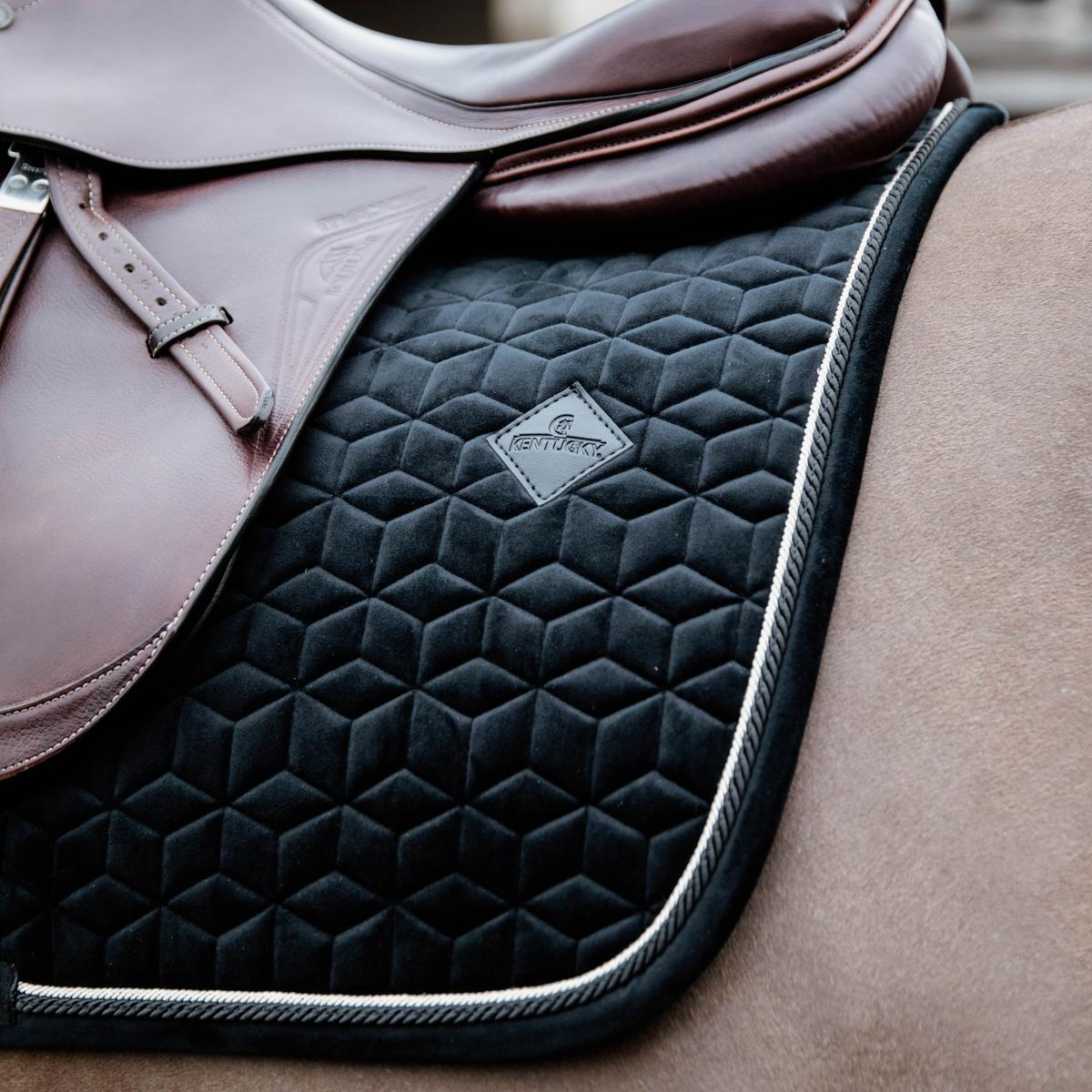 Kentucky Horsewear Saddle Pad Basic Velvet Jumping