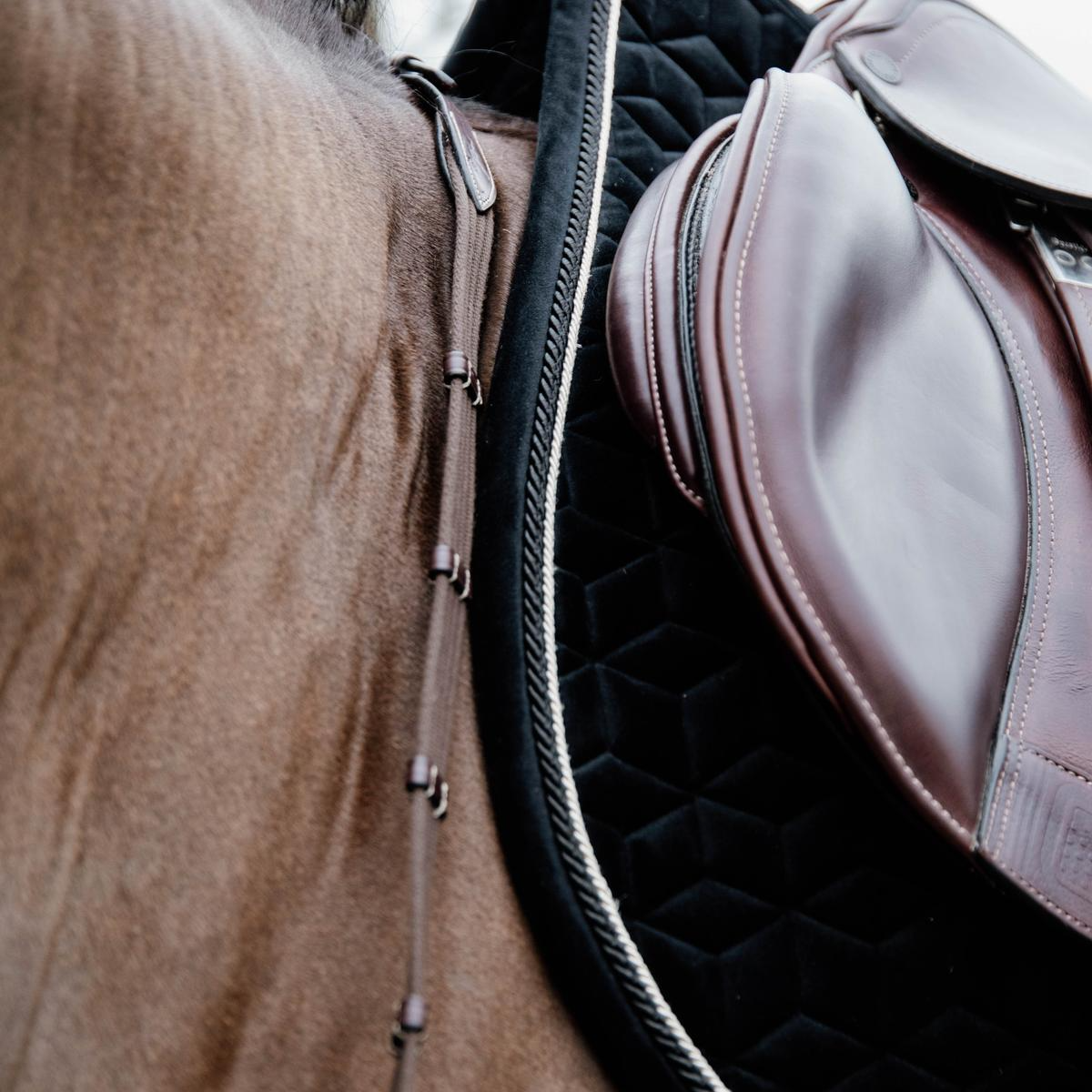 Kentucky Horsewear Saddle Pad Basic Velvet Jumping