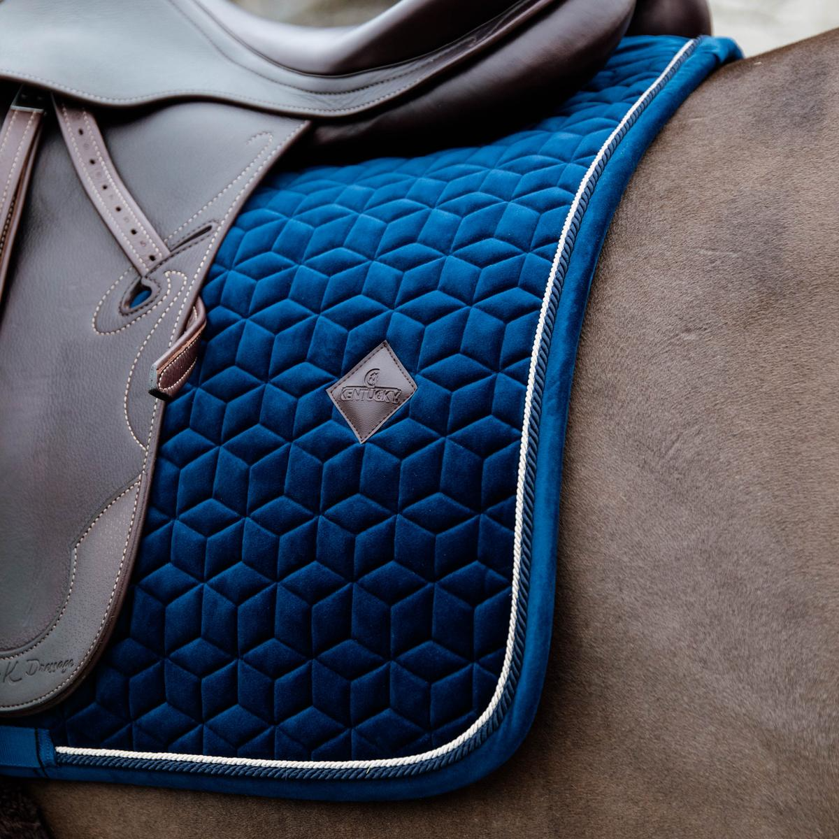 Kentucky Horsewear Saddle Pad Basic Velvet Dressage