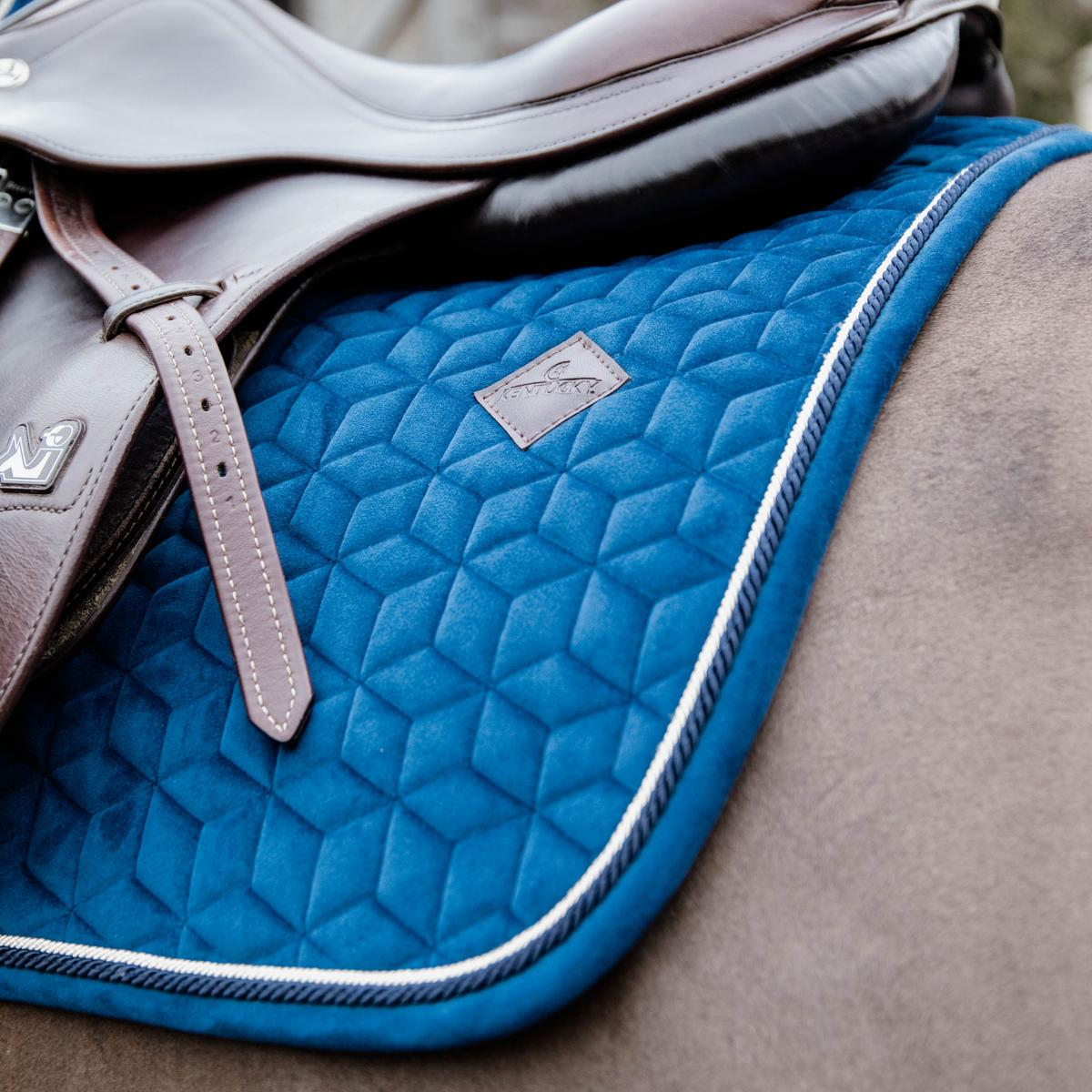 Kentucky Horsewear Saddle Pad Basic Velvet Jumping