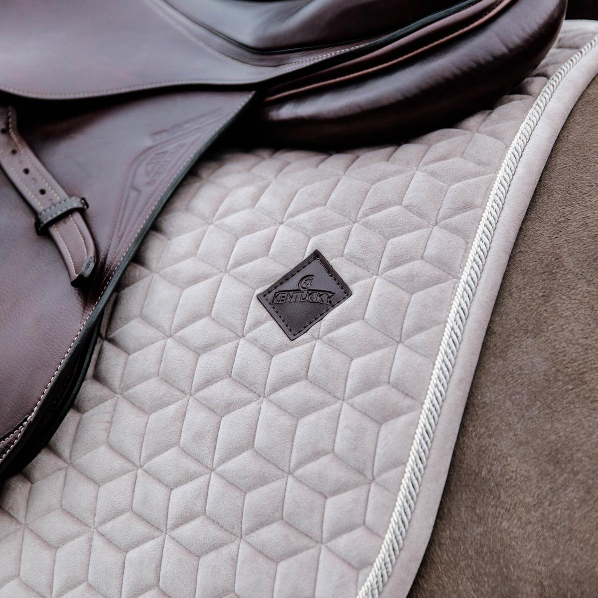 Kentucky Horsewear Saddle Pad Basic Velvet Jumping